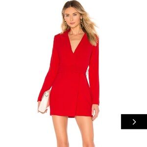 Superdown Joan belted blazer Dress